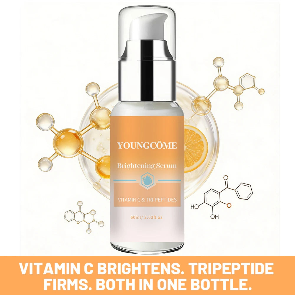 YOUNGCOME Vitamin C & Tri-Peptide Face Serum – Brightening 60ml Brightening Face Serum Oasis Select