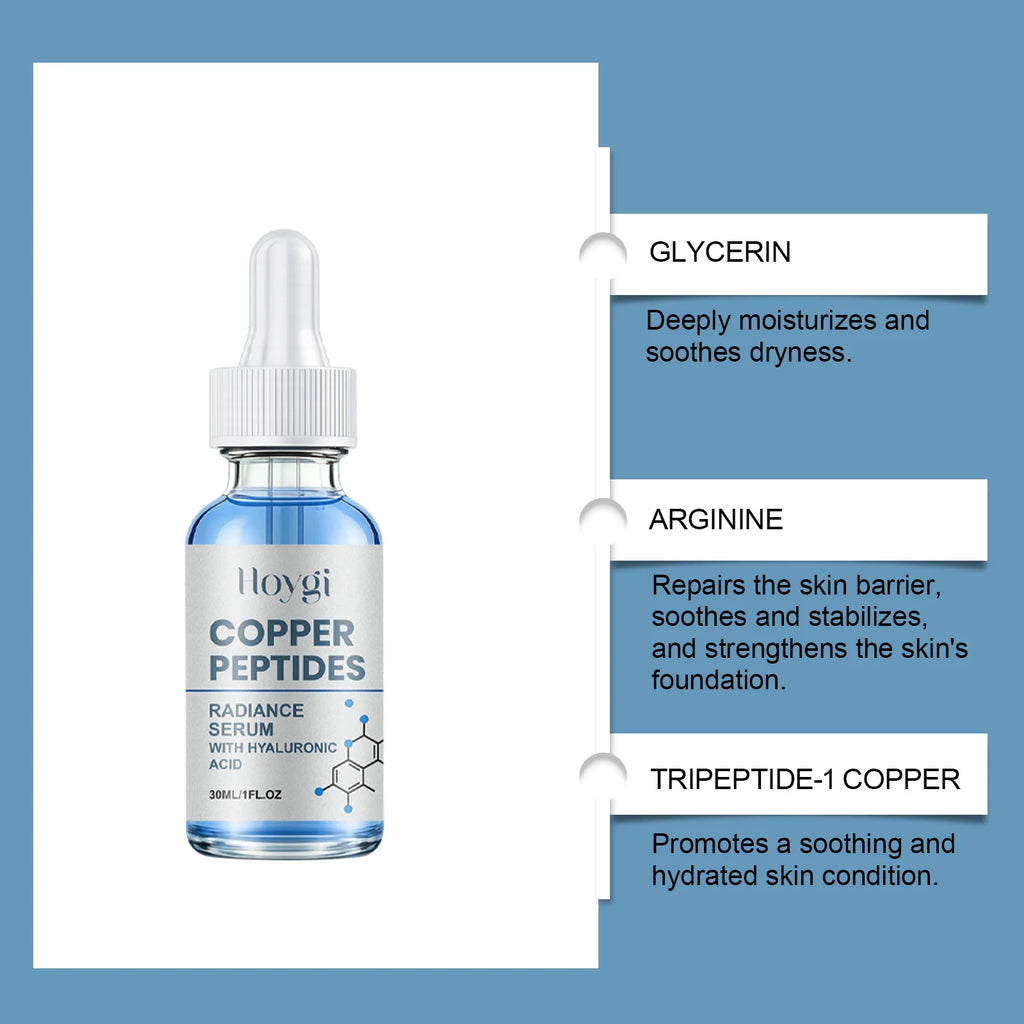 Hoygi Copper Peptide Face Serum – Hydrating & Moisturizing
