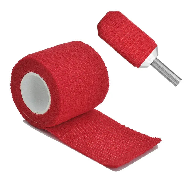 48/15/1Pcs Red Sport Self Adhesive Elastic Bandage Wrap Tape For Knee Support Pads Finger Ankle Palm Shoulder Oasis Select
