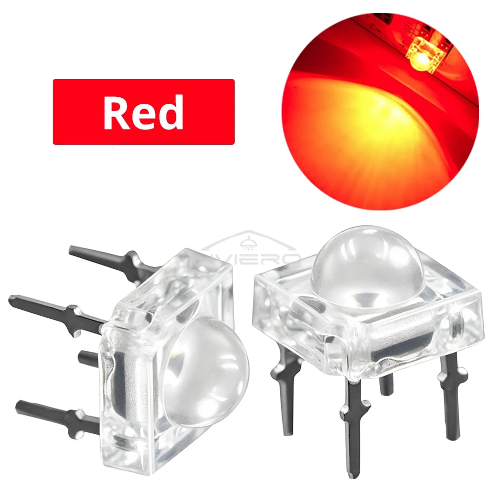 500/1000Pcs 5mm Super Flux LED Bulbs | DIY Holiday Party Lights