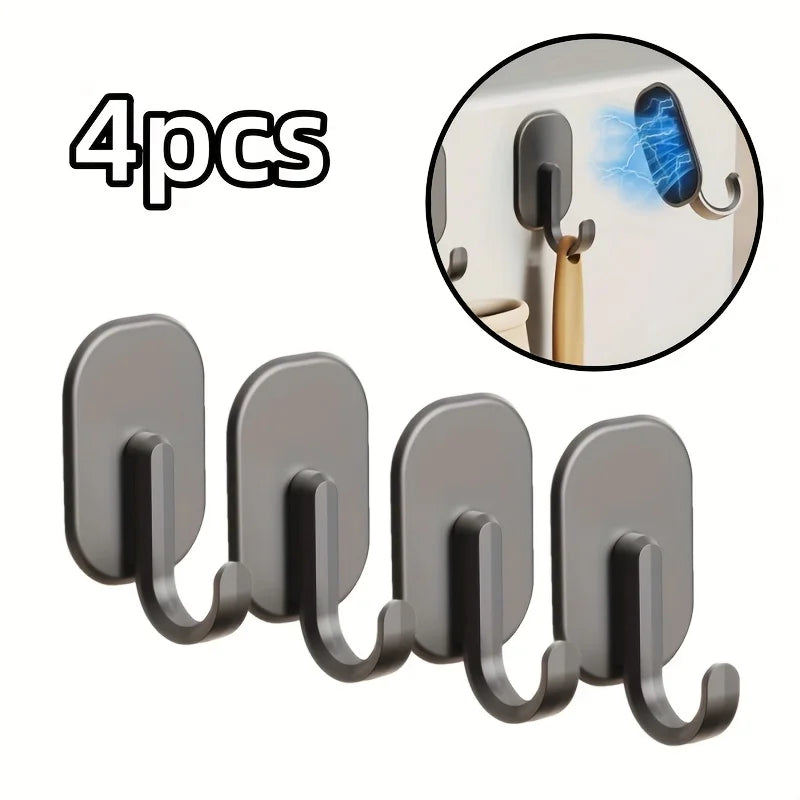 Magnetic Hooks For Fridge Kitchen Heavy Duty Wall Mount Storage Organizer 4 Pack Towel Key Holder Container Washing Basket 2 Oasis Select