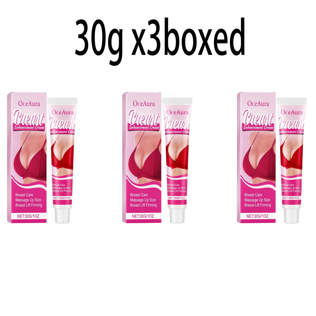 OceAura Chest Firming & Lifting Cream – Moisturizing Body Cream Body Firming Cream Oasis Select 30g x3boxed