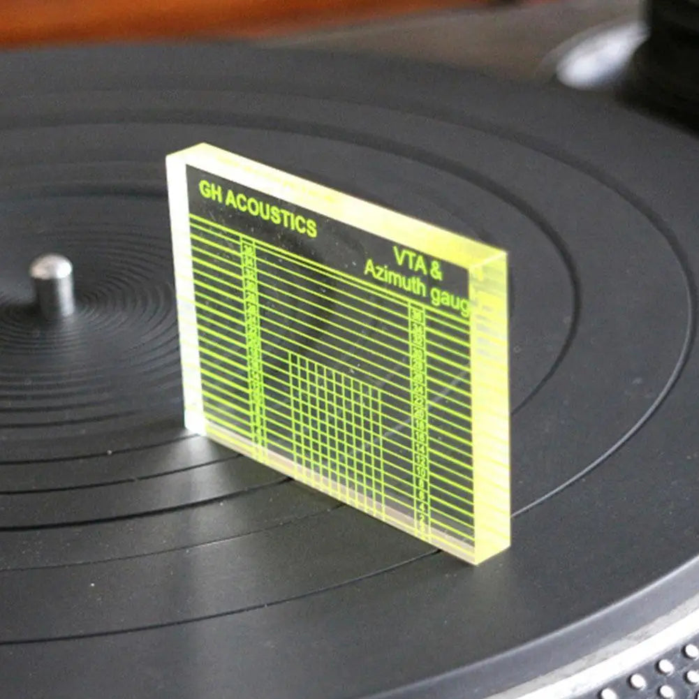VTA & Azimuth Adjustment Ruler for Vinyl Tonearm & Cartridge