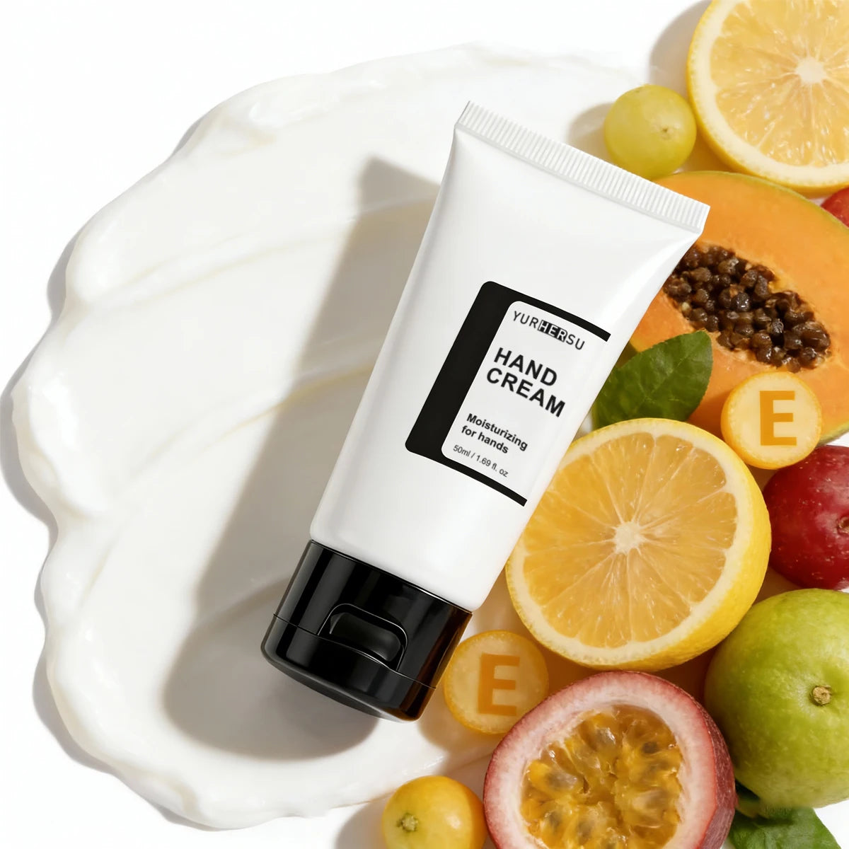 YURHERSU Intensive Hand Cream – Shea Butter 24H Moisture 50ml Hand Cream Oasis Select 2pcs