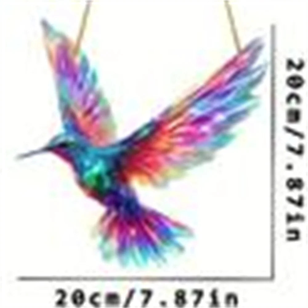 Fairy Angel Heart Suncatcher | Acrylic Window Hanging Ornament