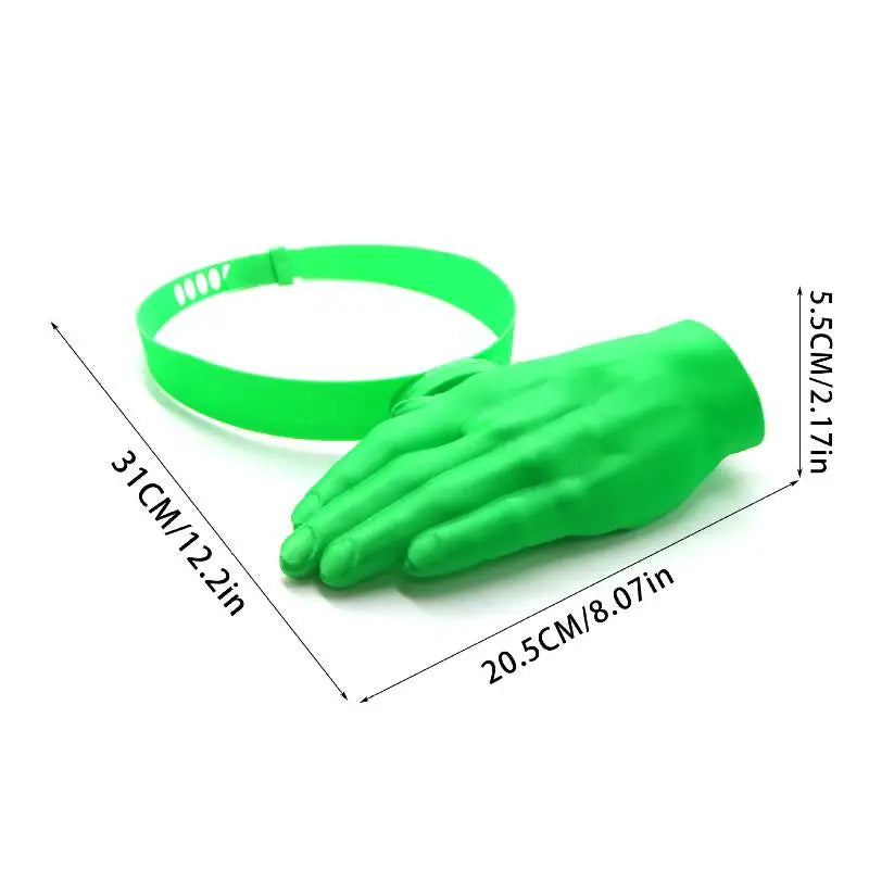 3D Palm Sun Hat Funny Hand Shape Sun Visor Unisex Sun Shield Eye-Catching for Outdoor Park Walking Palm Sun Hat Oasis Select