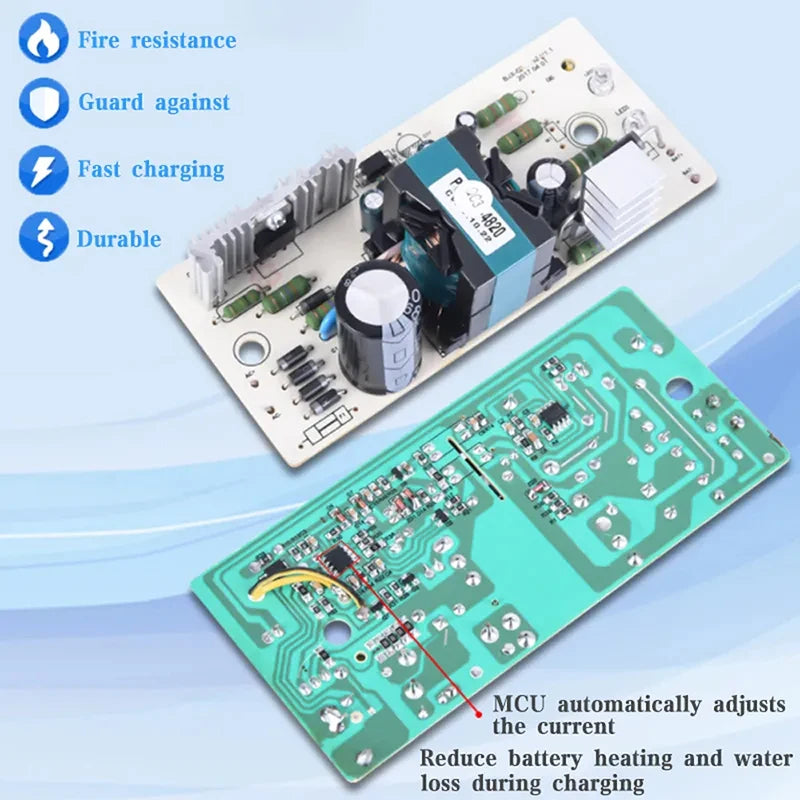 52V 14S 58.8V 2A Lithium Battery Charger With 12mm-3pin GX16 Connector For ZERO 8 ZERO 9 ZERO 10X VSETT 9 Li-ion Battery Charger Oasis Select
