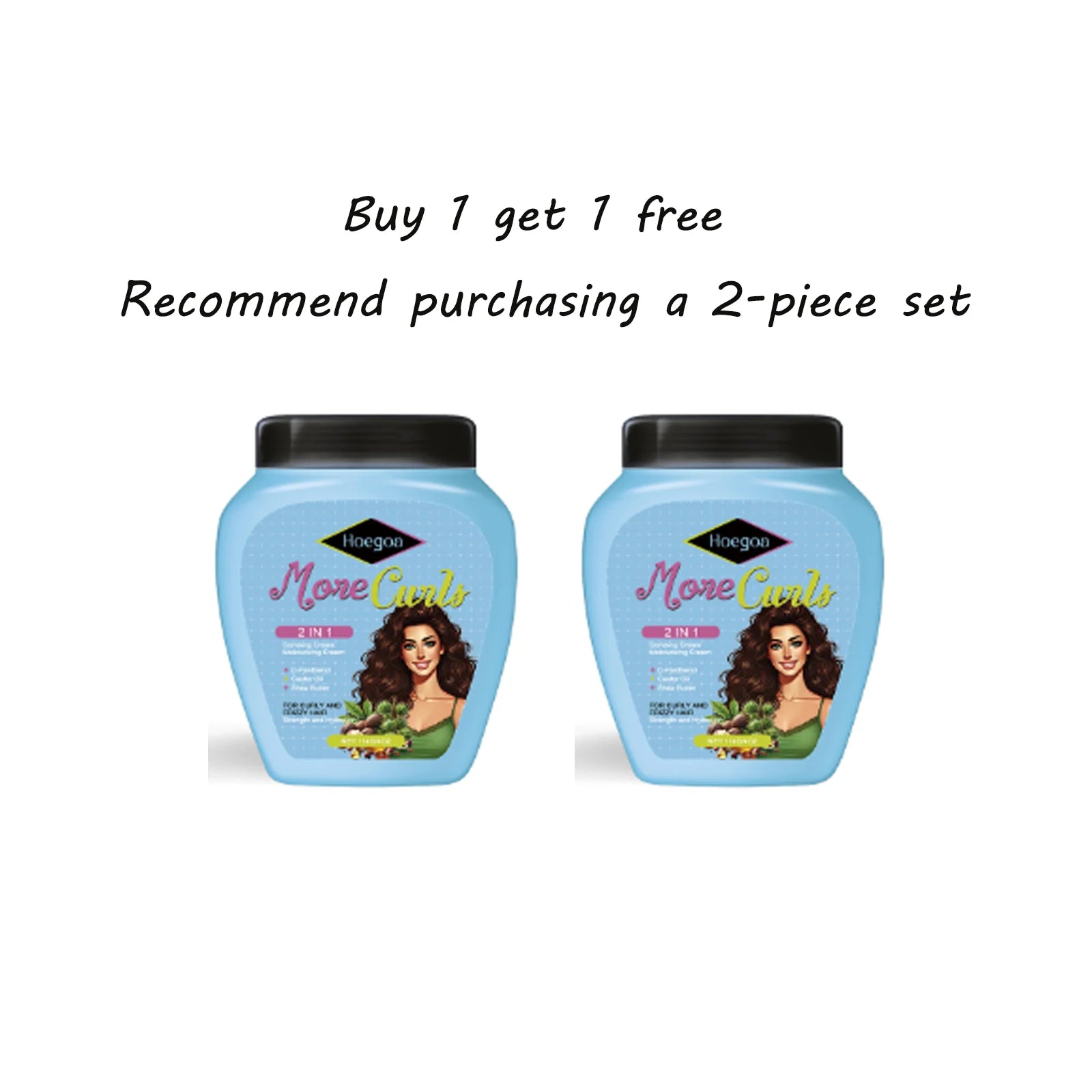 Wash-Free Leave In Conditioner For Curly And Frizzy Hair Hydrate Moisturize Smooth Restore Damaged Non-Sticky Deep Conditioning Oasis Select 114Gx2