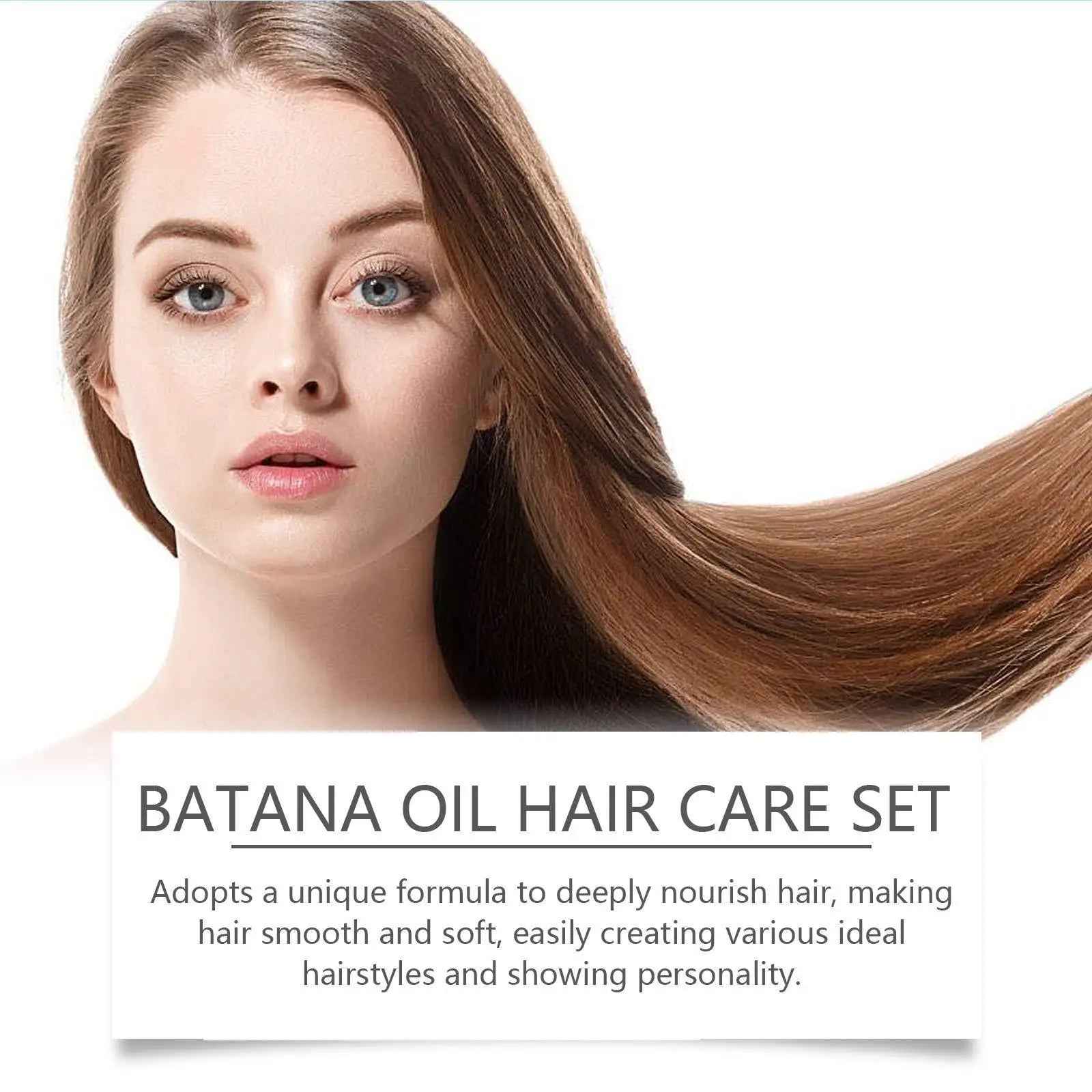 Keratin & Batana Oil Hair Care Kit – Deep Repair & Moisture Hair Treatment Kit Oasis Select