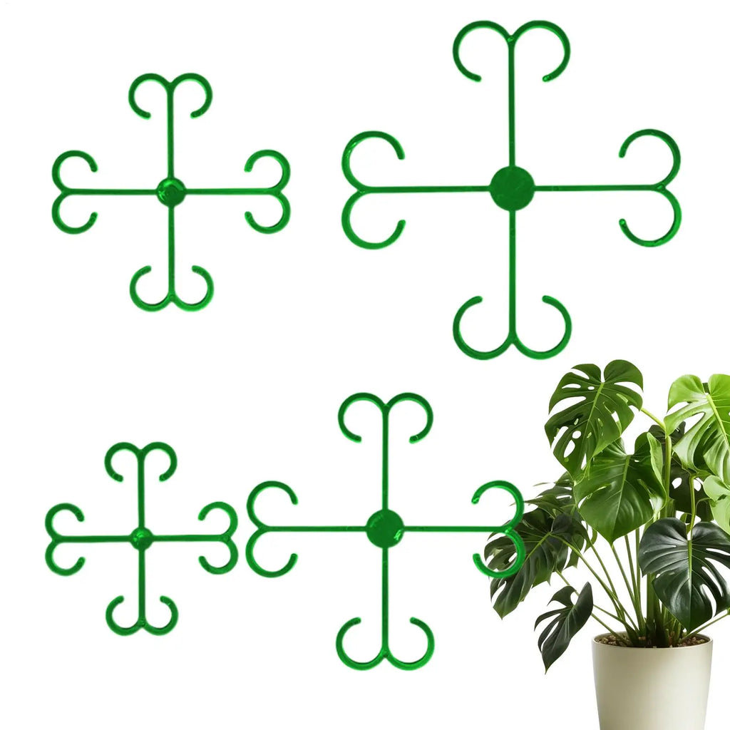 Plant Support Clips Stem Support Plant Climbers 4Pcs Vine Support Clips For Climbing Plants To Grow Upright Plant Stem Clips Oasis Select
