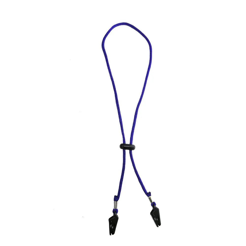 Fishing Cap Eyewear Retainer Hat Leash Windy Clip Holder Black Nylon Cord Strap And Plastic Windproof Clips Fishing Accessories Oasis Select