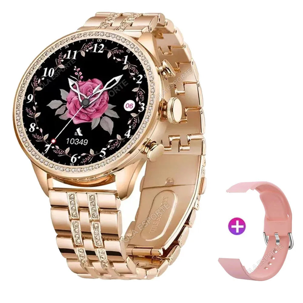 Ola Esporte Women's Smart Watch | Bluetooth Calls & Fitness Tracker
