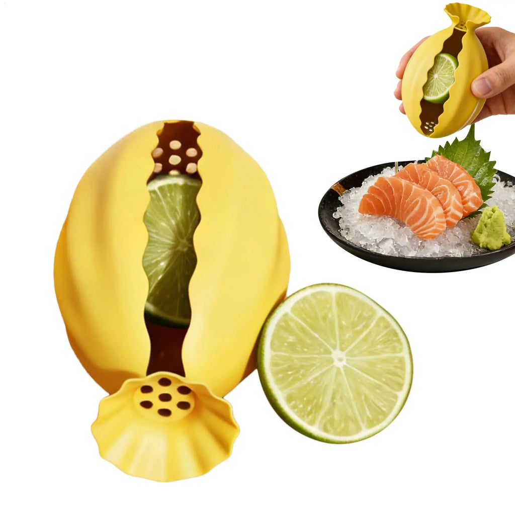 Manual Juicer Lemon Juicer Anti-Splash Manual Press Juicer Handheld Silicone Lemon Lime Squeezer Kitchen Bar Tools Oasis Select