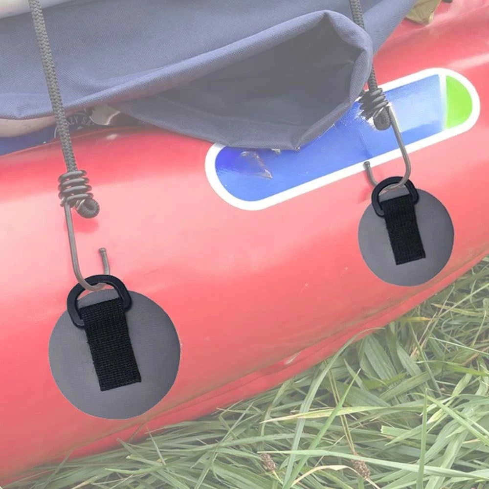 Pvc Boat Fastening D-rings Boat Carriages Keeper Pad Eye Stowage D Tie-Down Ring Cleat Inflatable Boat SUP boad Dring Oasis Select