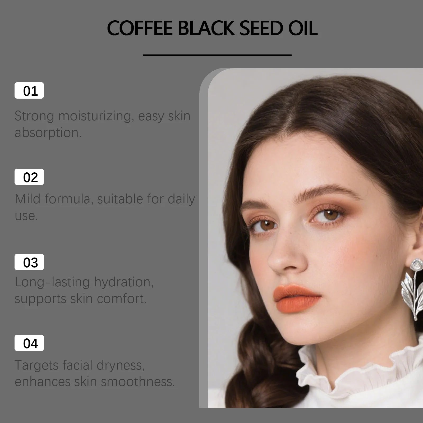 Black Seed Oil Face Serum – Brightening & Moisturizing 30ml Face Serum Oasis Select