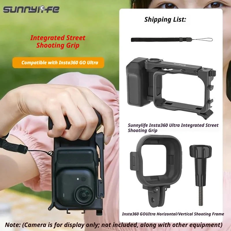 Sunnylife Street Photography Grip for Insta360 GO Ultra