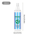 Car Window Cleaner Spray Anti-Fog Spray for Eyeglasses 120ml Portable Automotive Rain-Proof Car Glass Defogger Cleaning Spray Oasis Select Antifogging agent