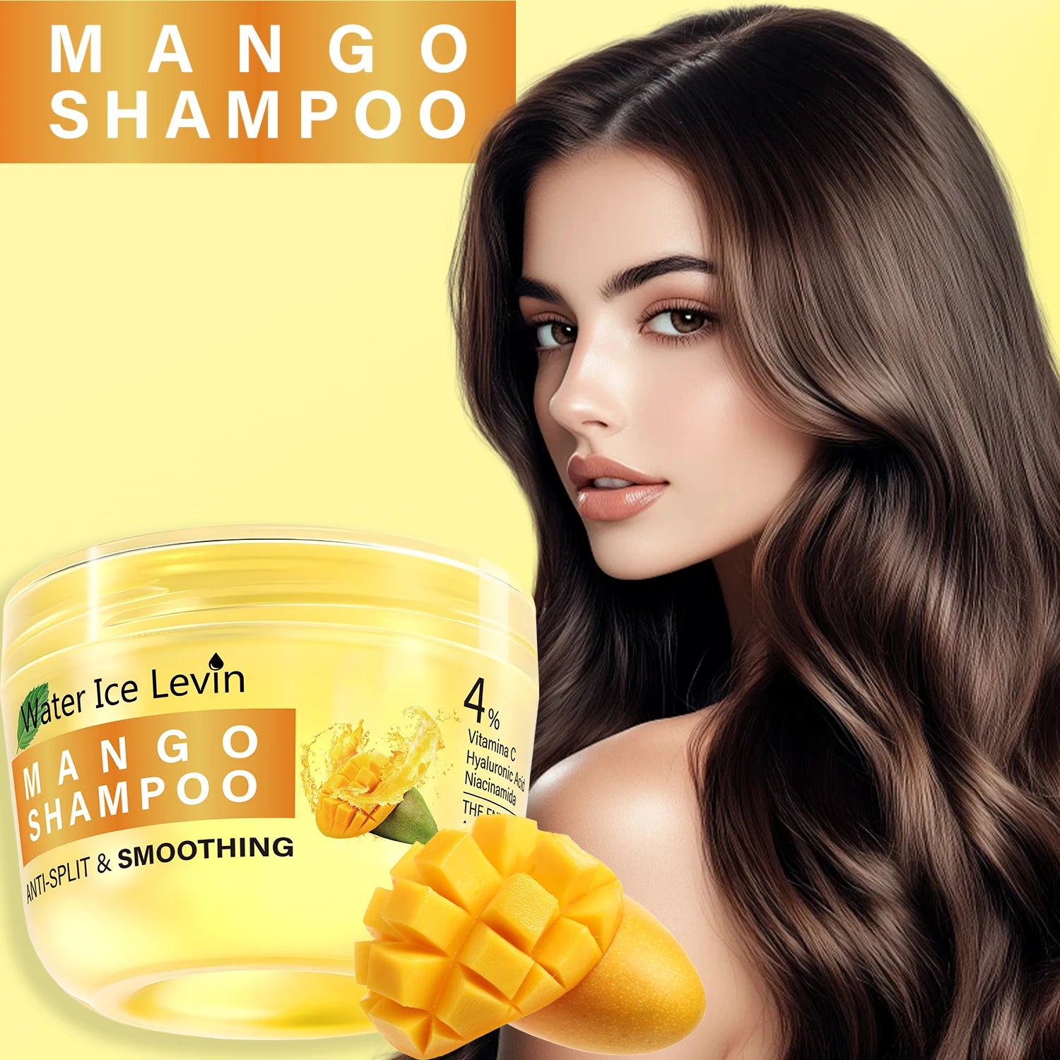 Mango Hyaluronic Acid Shampoo – Frizz Control & Moisture Moisturizing Shampoo Oasis Select