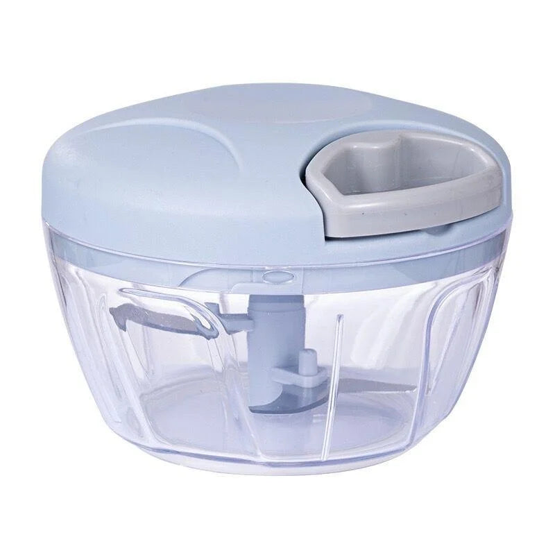Manual Garlic Chopper & Vegetable Mincer 500ml/900ml Manual Food Chopper Oasis Select 500ml-Blue