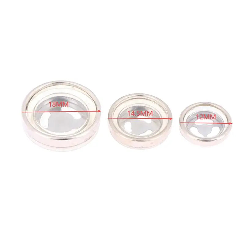10Pcs Brake Master Cylinder Sight Glass With O Ring Motorcycle Brake Master Cylinder Window For Motorcycle ATV Oasis Select
