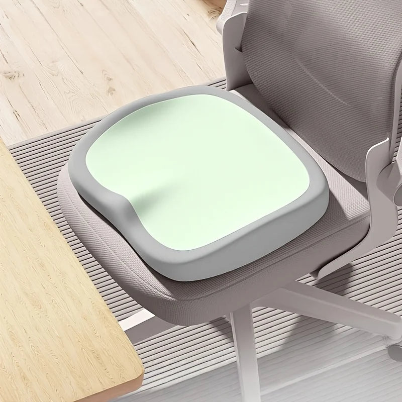 Memory Foam Seat Cushion Adjustable Lumbar and Waist Support Pad Portable Chair Mat Suit for Office Home Use Soft Cushion Oasis Select