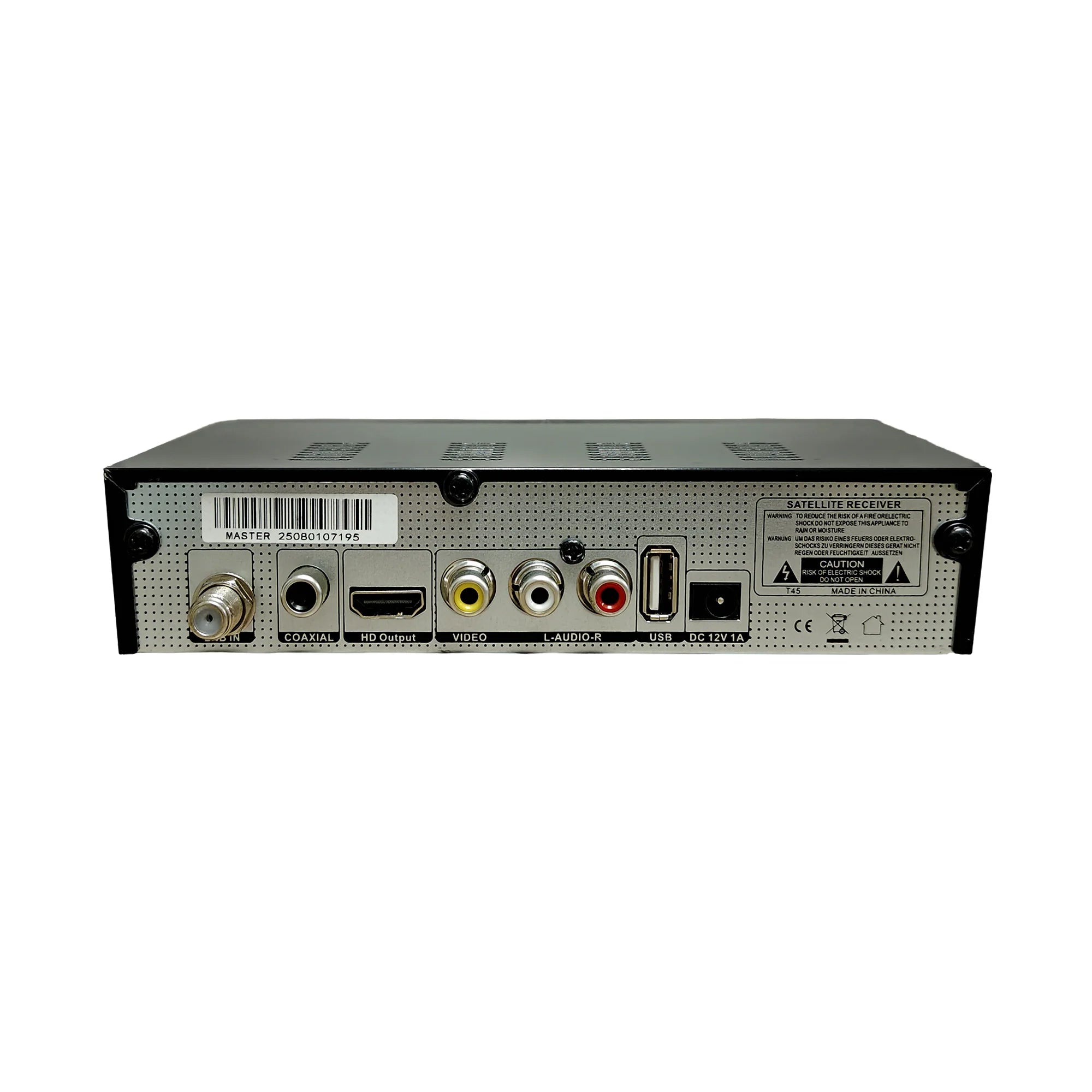 Digital satellite receiver, FTA Master DVB-S2 HD set-top box decoder, digital H.264 Oasis Select