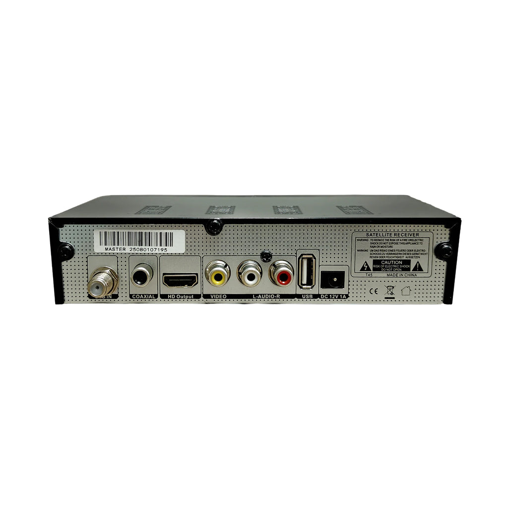 Digital satellite receiver, FTA Master DVB-S2 HD set-top box decoder, digital H.264 Oasis Select