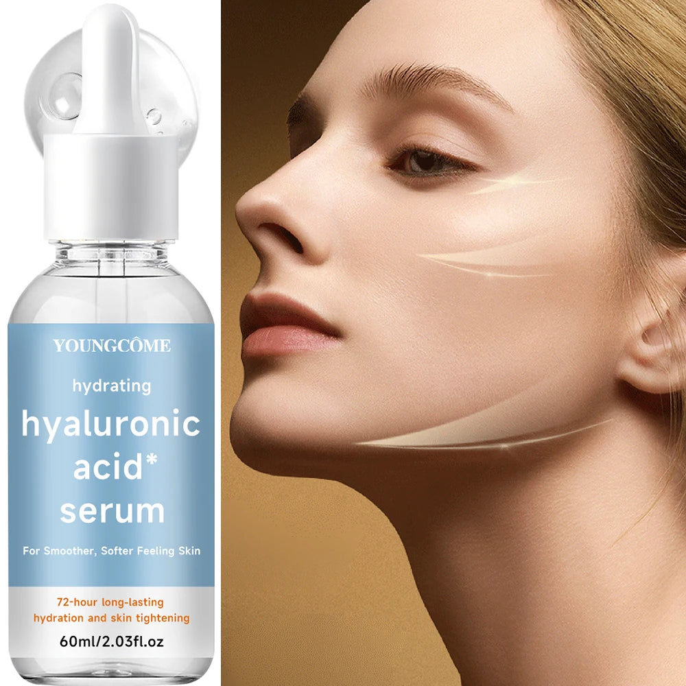 Hyaluronic Acid Hydrating Serum - Deep Moisture Essence for Smooth, Soft Skin | Long-Lasting Hydration & Improved Texture Oasis Select