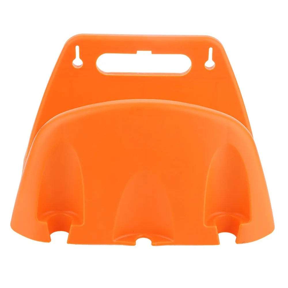 Plastic Wall Mount Hose Holder Thickened Portable Water Hose Bracket Durable Universal Hose Organizer Garden Tools Oasis Select Orange
