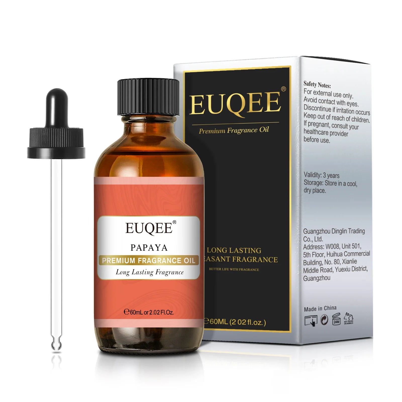 EUQEE 60ml Fragrance Oil for Diffuser, Candle Making & Humidifier