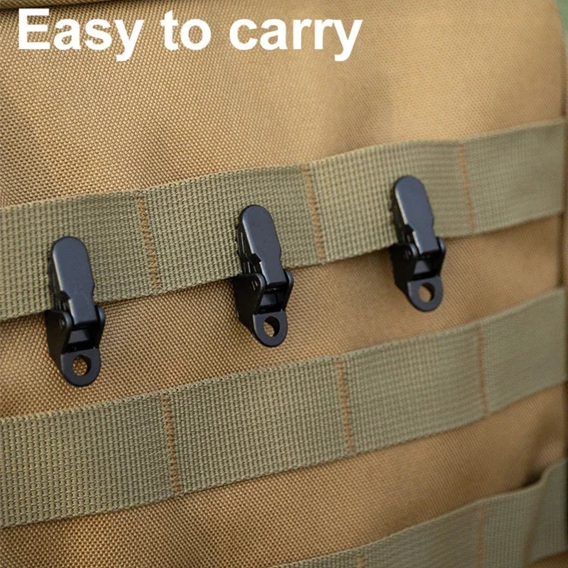 10/20/50 PCS Heavy-Duty Tarp Clips – Windproof No-Puncture Grips for Tarps, Canopies & Tent Skirts, Reinforced for High Wind Oasis Select