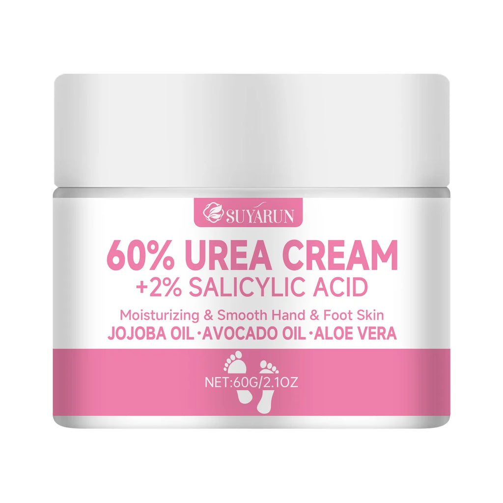 SUYARUN 60% Urea Foot Cream – Callus Remover & Deep Moisturizer Urea Foot Cream Oasis Select 60g