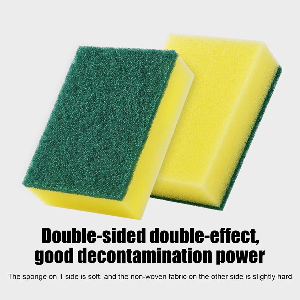 Dish Sponges Kitchen Non-Scratch Kitchen Sponges for Cleaning Reusable Scrubbing Pads Brush Cleaning Tools for Home Bathroom Oasis Select