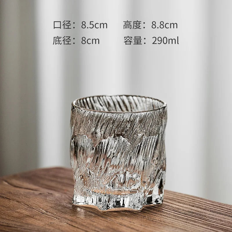 Japanese dark ice glass hanging ice glass whiskey beer juice drink glass Oasis Select 201-300ml C