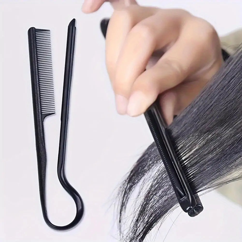 NEW Hairdressing V-shaped Comb Hair Sorting Straight Comb Clip Styling Comb Straightening Comb Hair Tools Home Comb Oasis Select