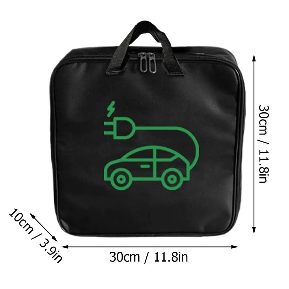 Waterproof EV Charger Cable Bag – Trunk Organizer Case EV Cable Organizer Bag Oasis Select