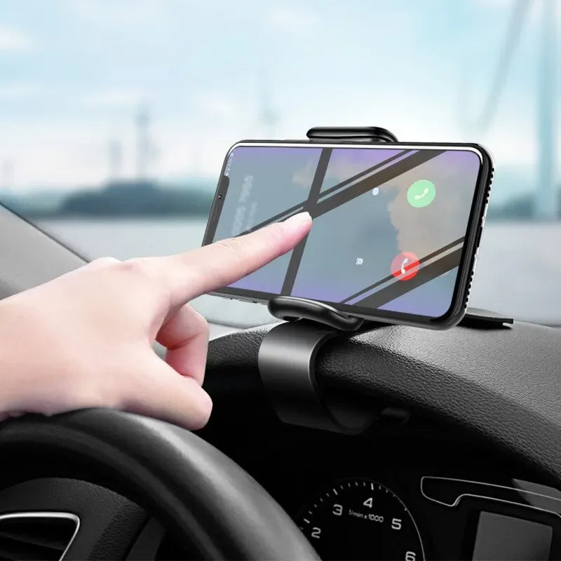 Car Phone Holder Stand Universal Dashboard Car Clip Mount GPS Bracket Car Mobile Phone Support in Car For iPhone Xiaomi Samsung Oasis Select