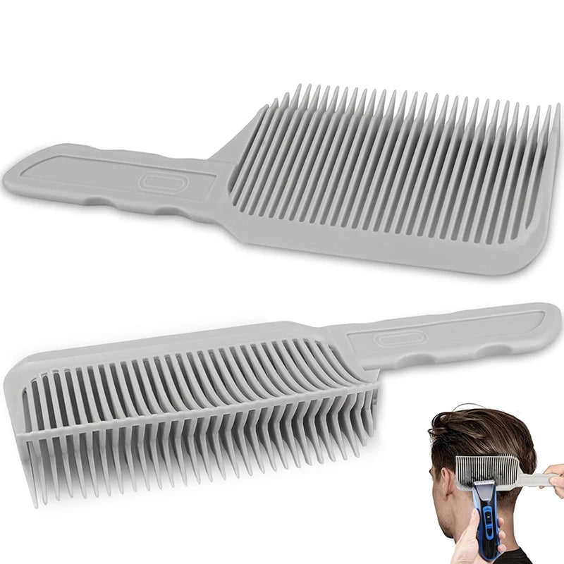 Professional Barber Fading Comb Clipper for Men Heat Resistant Flat Top Hair Cutting Blend Brush Salon Styling Tool Oasis Select