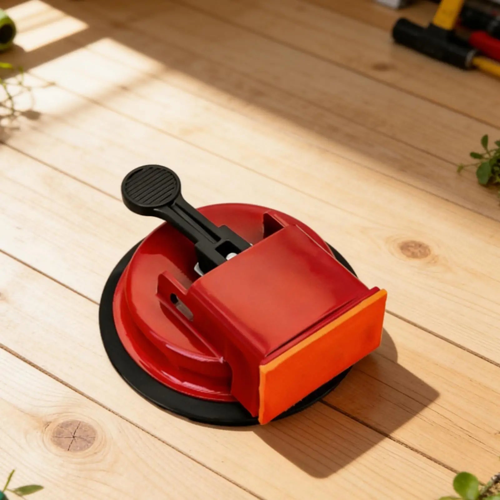 Heavy-duty floor gap repair tool with enhanced vacuum suction cup Floor maintenance tool for leveling and sealing seams for Home Oasis Select