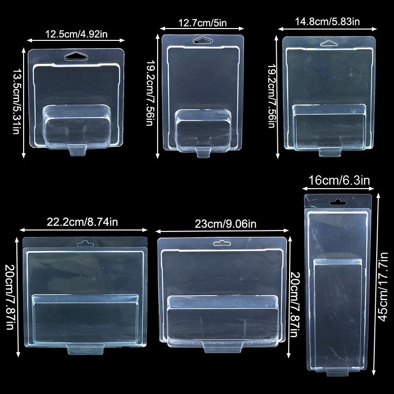 5Pcs Transparent Display Case Pinwheel Car Protective Case Boulevard Fleet Model Cardboard Collection Oasis Select