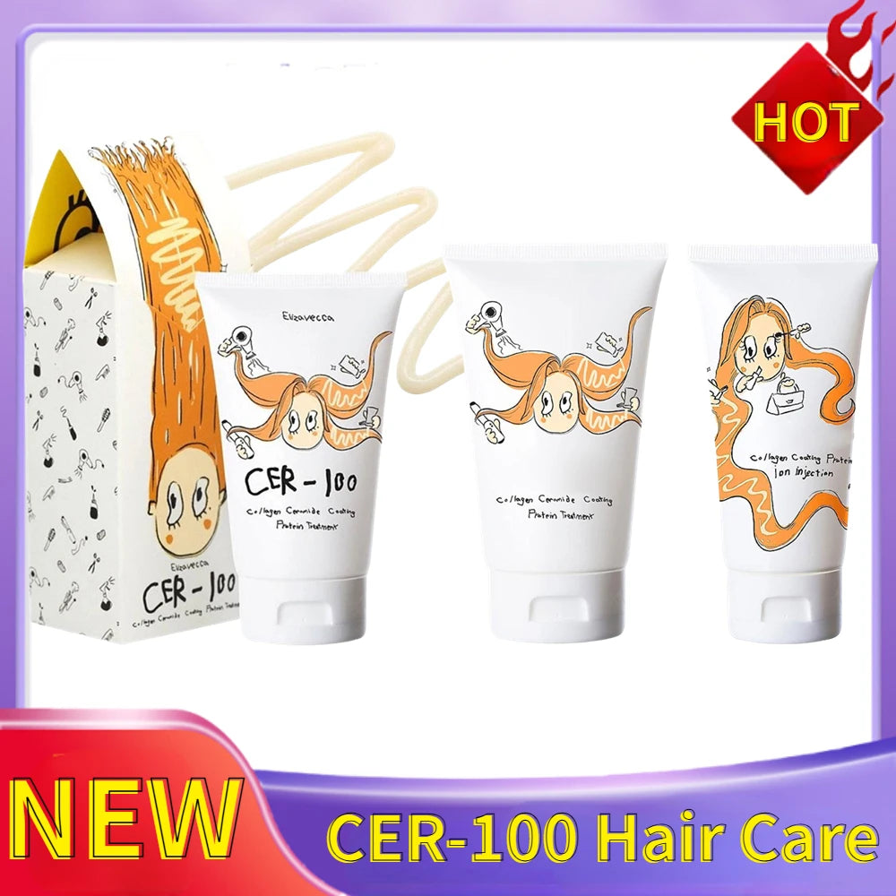 Korean Cer-100 Hair Conditioner – Collagen & Keratin Treatment Keratin Hair Conditioner Oasis Select