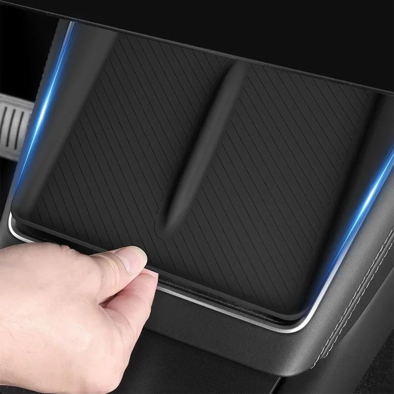 Dustproof Waterproof Wireless Charging Pad for 2025-2026 Model Y Juniper Ultra-Thin Silicone Mat Cover Interior Accessories Oasis Select