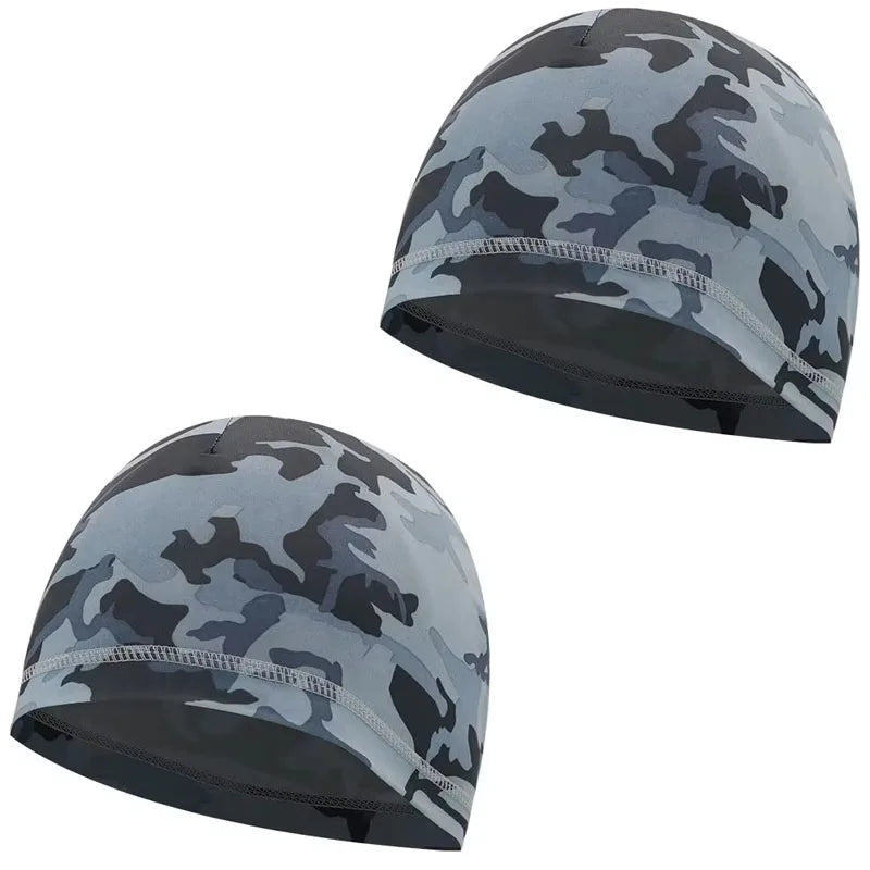 1/2pcs Quick Dry Helmet Cycling Cap Anti-UV Anti-Sweat Sports Hat Motorcycle Bike Riding Bicycle Cycling Hat Unisex Inner Cap Oasis Select 09-2pcs