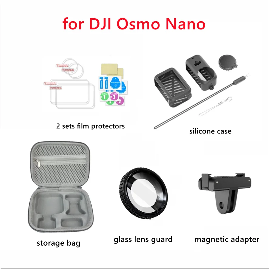 DJI OSMO Nano Accessories Kit – Bag, Case, Tripod & Adapter