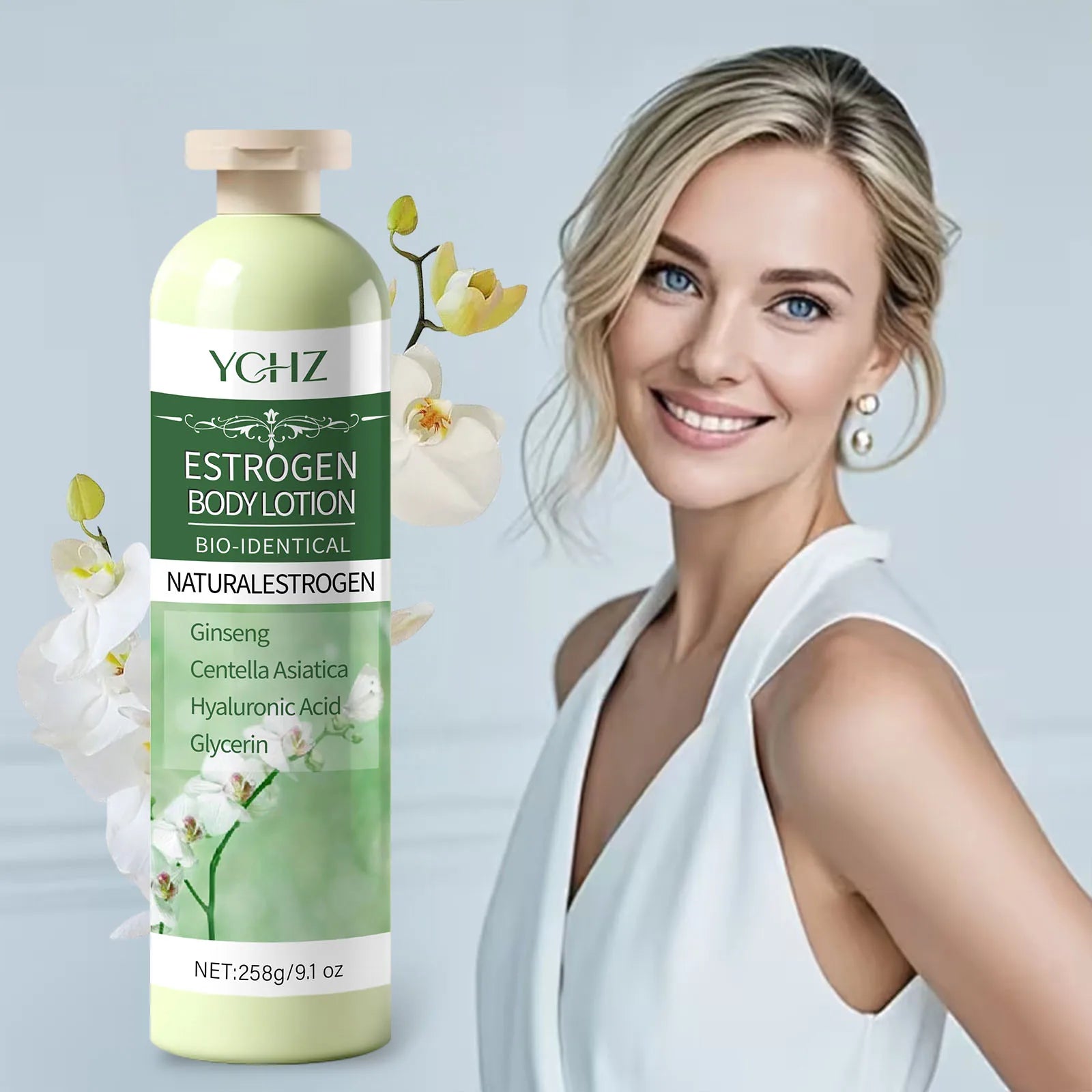 Women's Balancing Natural Body Cream – Alcohol-Free | 258g
