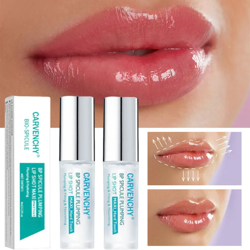 BP Spicule Plump Lip Shot Instantly Volumis Increase Lip Elasticity Long-lasting Moisturize Lip Plumper Gloss Sexy Beauty Makeup Oasis Select 2pc