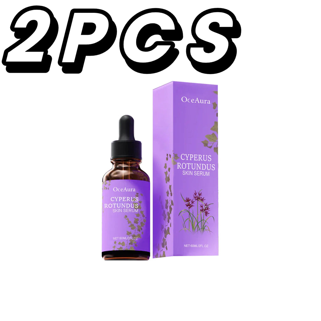 Cyperus Rotundus Skin Serum Natural Hair Removal Oil Women Body Hair Removal Liquid Hair Growth Inhibitor Non-Irritating Safe Oasis Select 2PCS