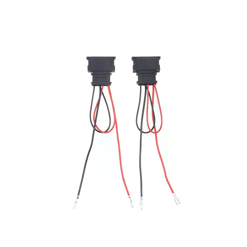 2Pcs Car Speaker Wire Harness Adaptor Replace Vehicle Connection Plug Cable Connector for Golf for Seat for Passat Oasis Select