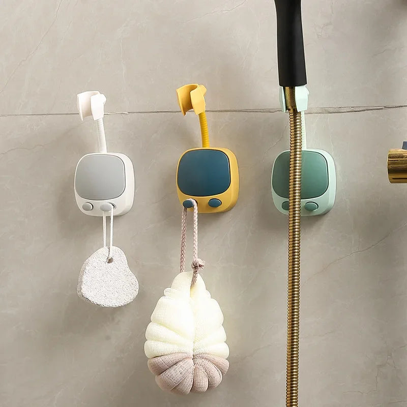 Punch-Free Adjustable Shower Head Holder – 360° Rotating Bracket Shower Head Holder Oasis Select