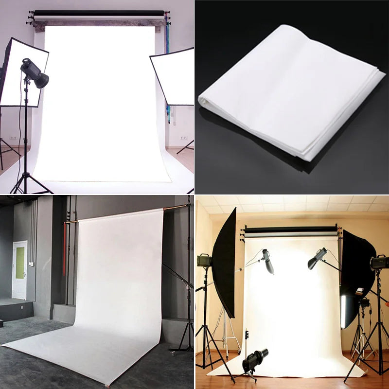 Photography Background Backdrop Smooth Muslin Screen Chromakey Background Cloth For Photo Studio Video Background Props 3*5ft Oasis Select
